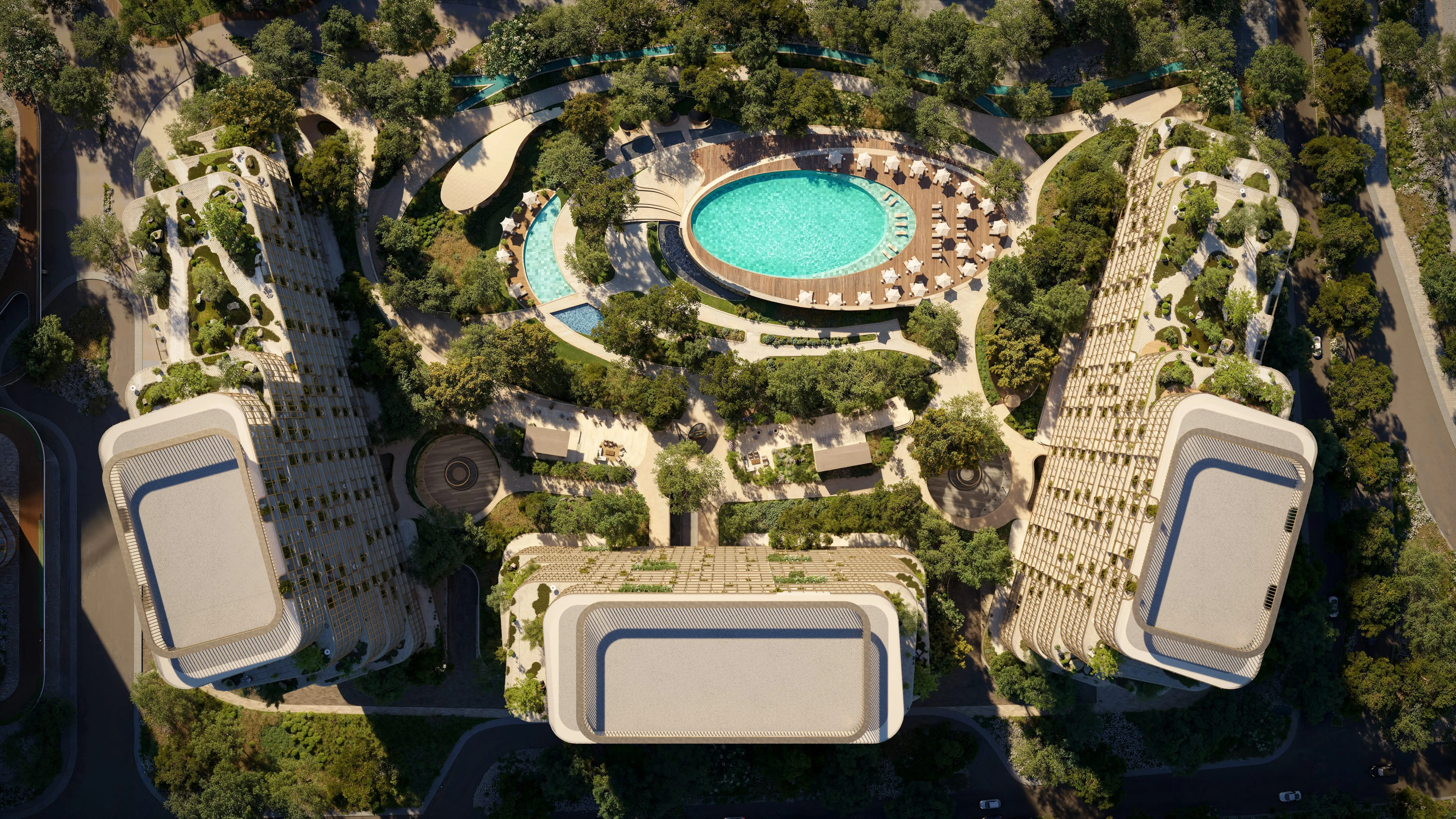 HADO Dubai Islands Aerial View